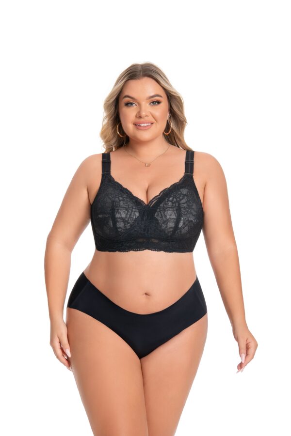 Stella Leah Magic Bra-Wireless Minimizer Bra Black