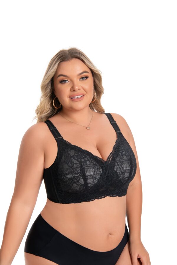 Stella Leah Magic Bra-Wireless Minimizer Bra Black