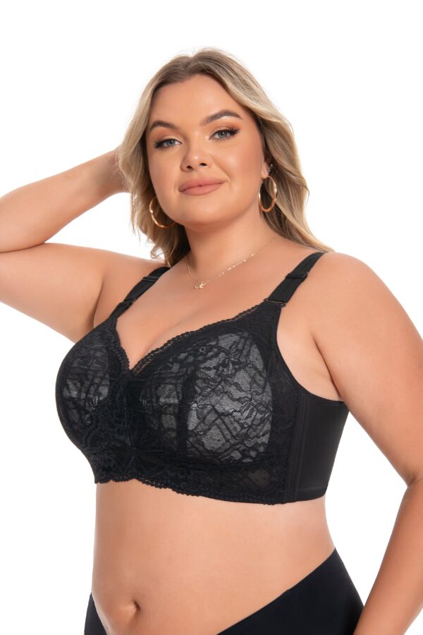 Stella Leah Magic Bra-Wireless Minimizer Bra Black