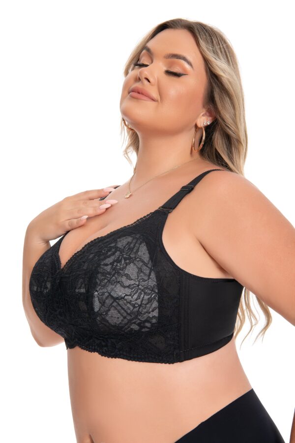 Stella Leah Magic Bra-Wireless Minimizer Bra Black