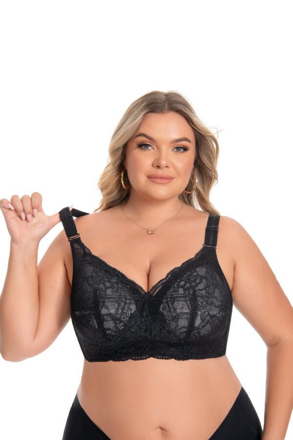 Stella Leah Magic Bra-Wireless Minimizer Bra Black