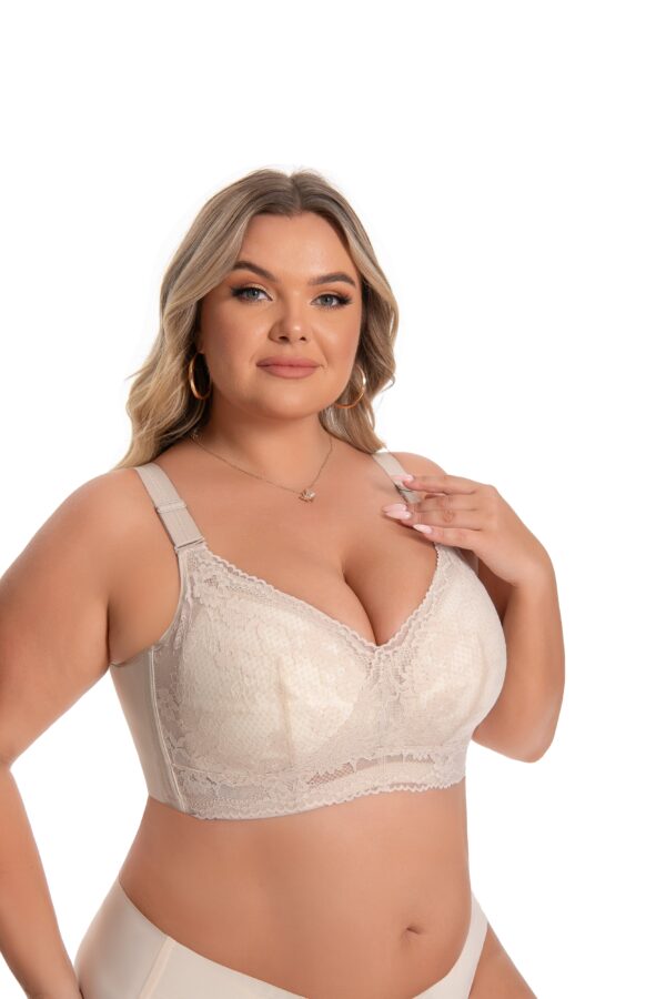 Stella Leah Magic Bra-Wireless Minimizer Bra Nude