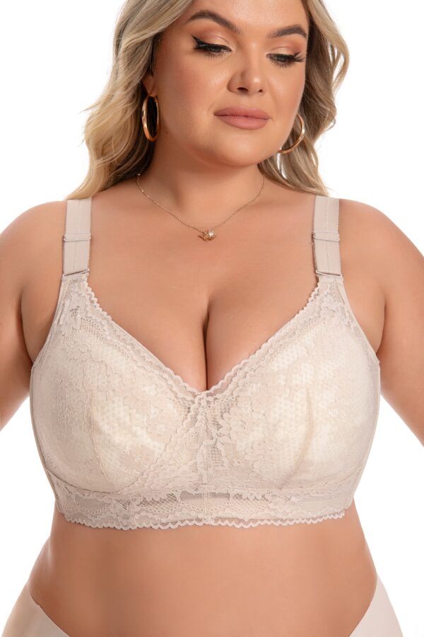 Stella Leah Magic Bra-Wireless Minimizer Bra Nude