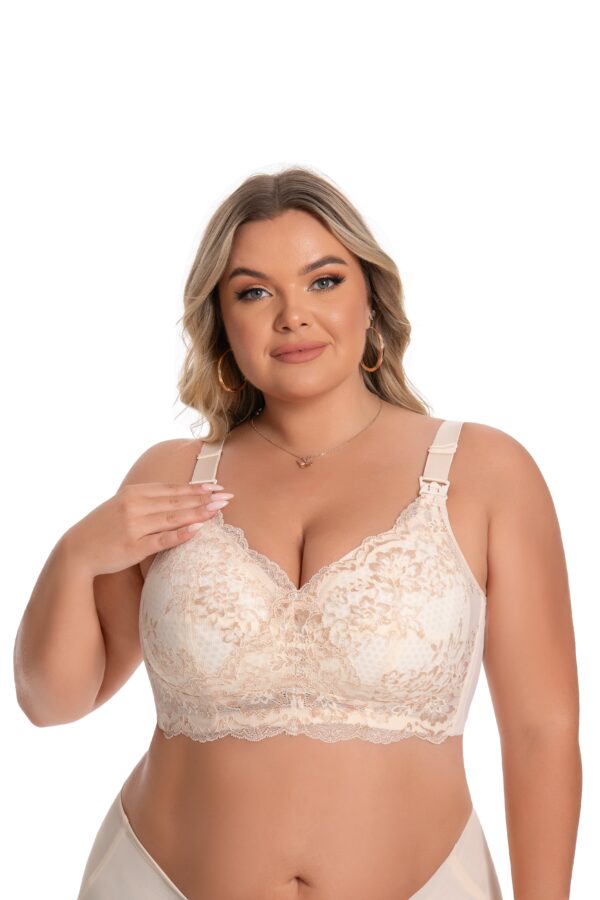 Stella Leah Women's Minimizer Lace Nursing Bra