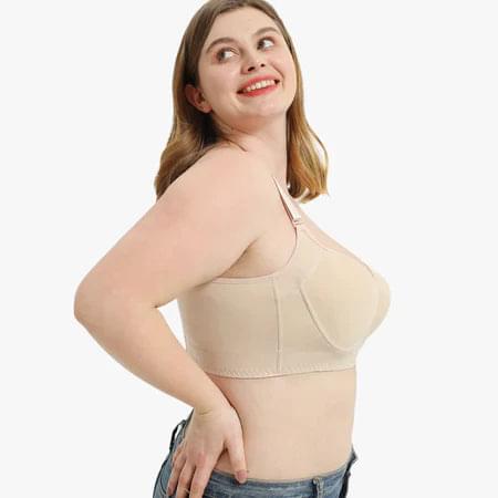 Plus Size Push Up Bras for Women Hide Back Fat Smoothing Bra - Image 6