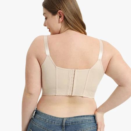 Plus Size Push Up Bras for Women Hide Back Fat Smoothing Bra - Image 7