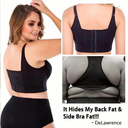 Plus Size Push Up Bras for Women Hide Back Fat Smoothing Bra - Image 2